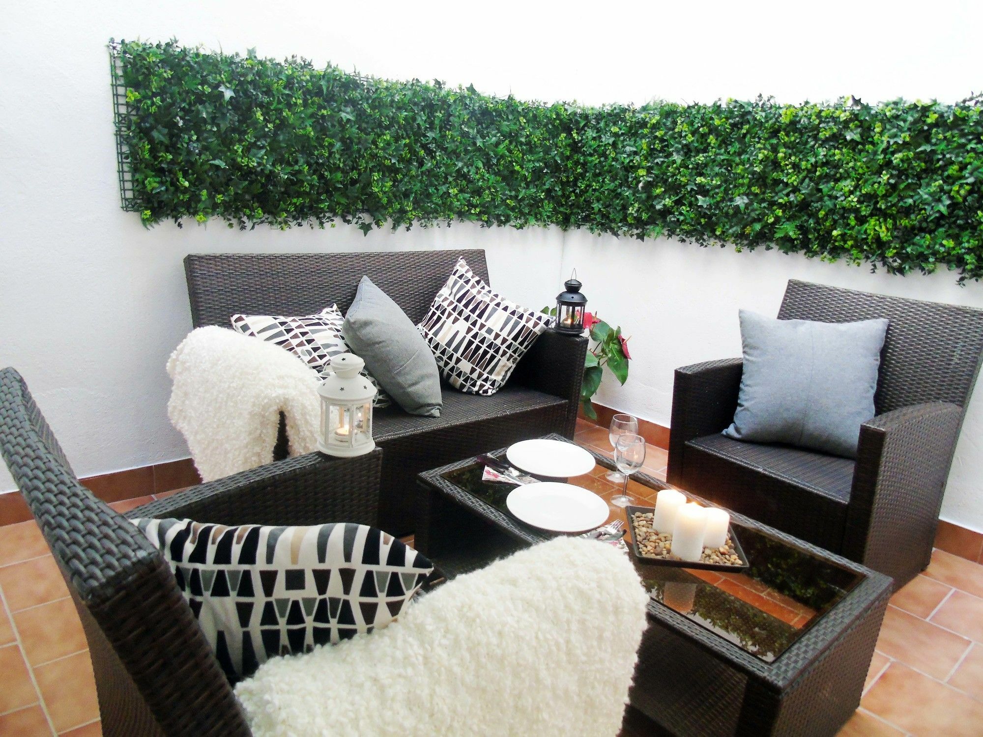 Gigantes Apartment Malaga Bagian luar foto
